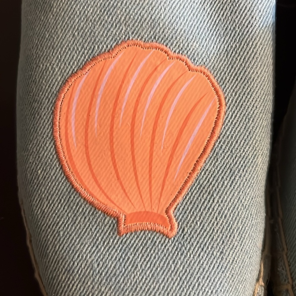 Circus NY by Sam Edelman Leni 31 Denim Shell Espadrille - Picture 9 of 11